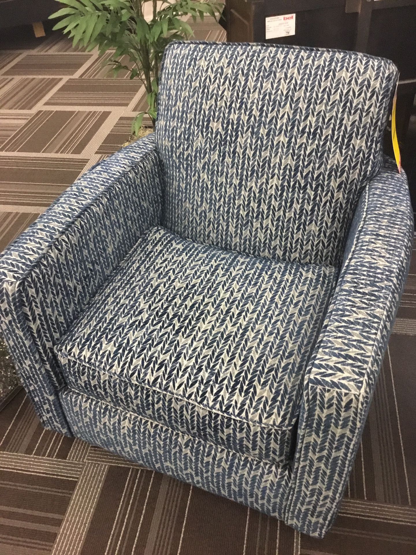 Blue Single Seat Sofa