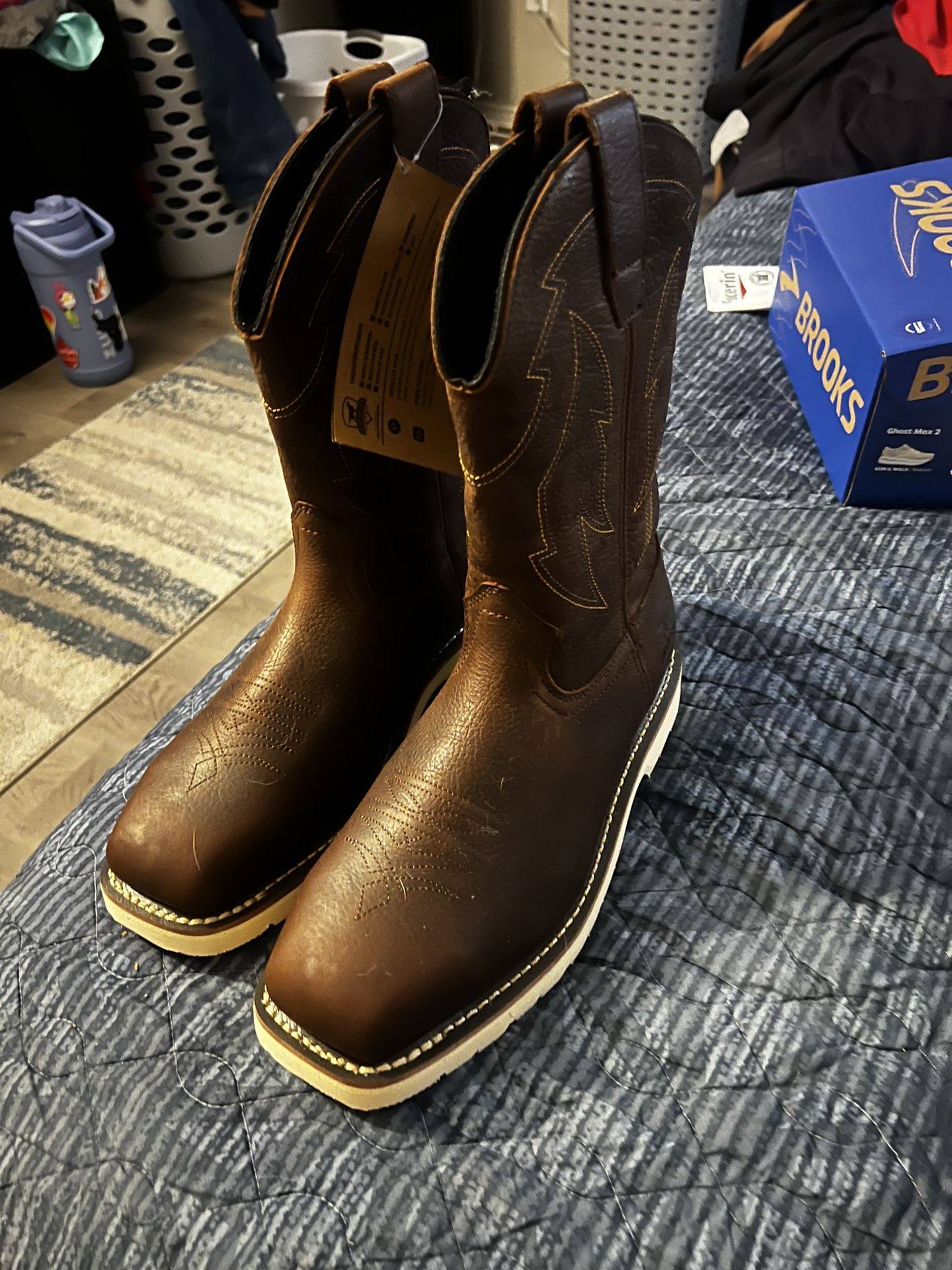 Irish Settler Steel Toe Work Boots