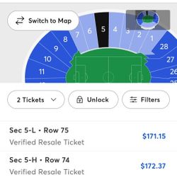 2 M03: Paris St. Germain V Atletico De Madrid Tickets  Soccer Match