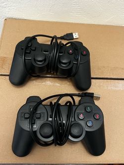 Wired USB Game Controllers – Set of 2