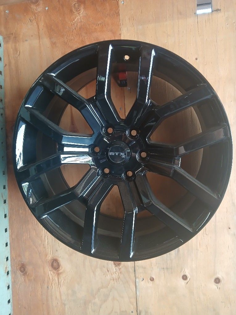 Black 20" Ford F150 6lug Rims (4) New
