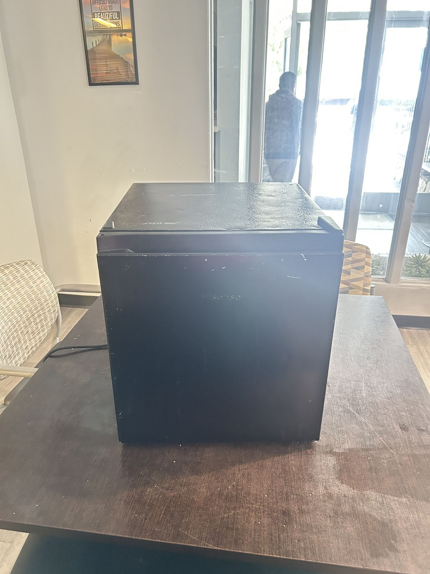 Used Normal Wear Mini Fridge Hisense