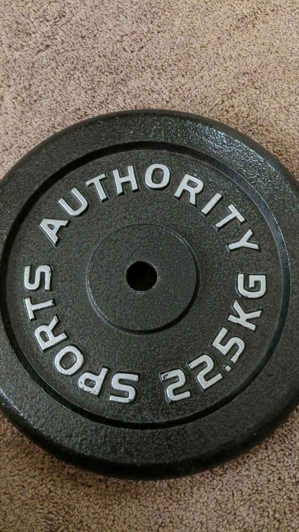 Sports Authority Weight Plate for Sale in Downers Grove 