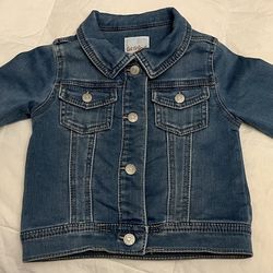 NEW Cat & Jack Toddler Girls 3T Denim Jacket