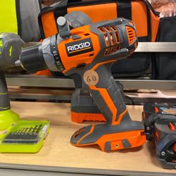 Ridgid 18v 1/2” Cordless Drill Driver Bare Tool
