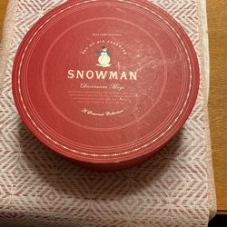 Williams Sonoma Snowman Coffee Mugs
