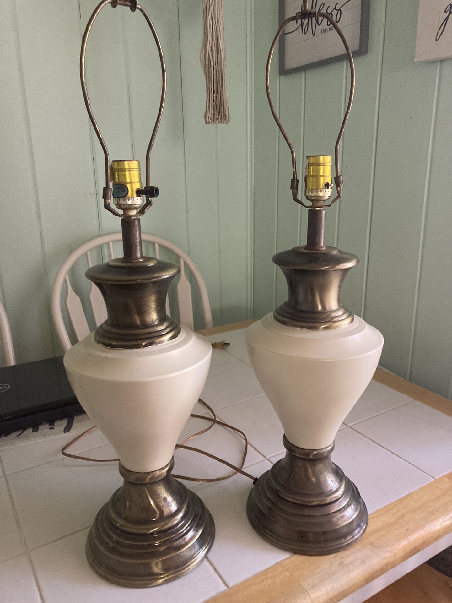 Refinished Antique Lamps!!
