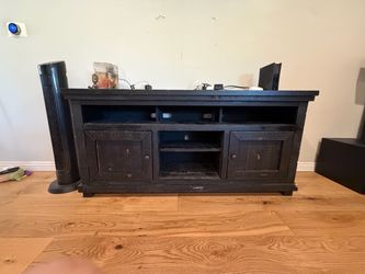 Black TV Stand