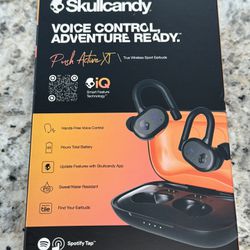 NEW! Skullcandy Push Active XT Wireless Sport Earbuds