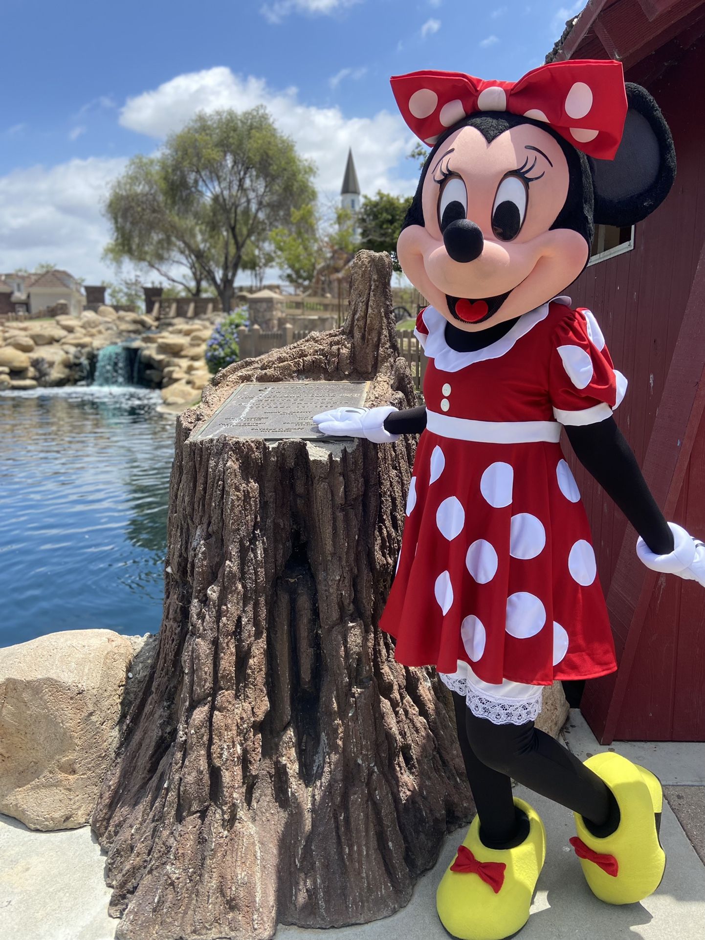 Minnie Mouse Mascot
