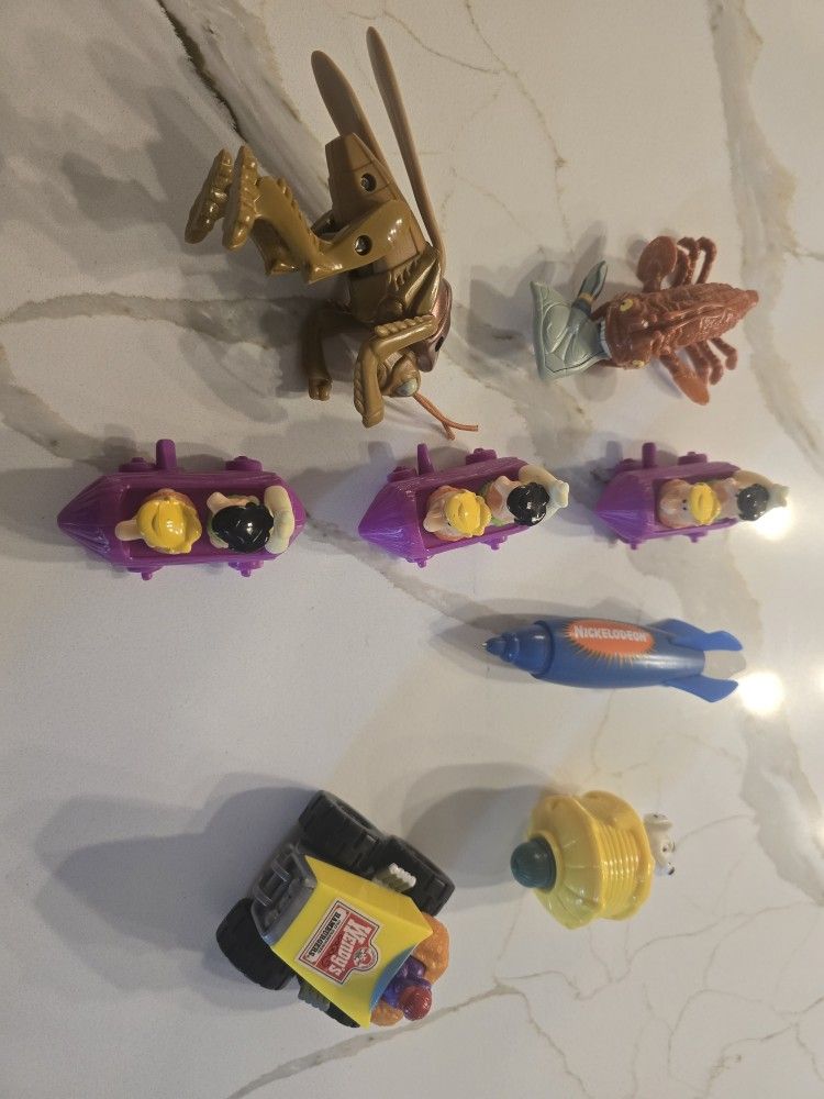 Vintage Happy Meal Toys 1990s to 2000s Total of 8 Toys