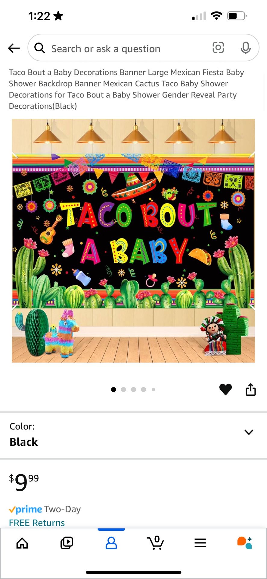 Taco Bout A Baby Shower decor