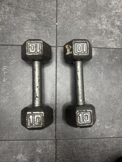 10 Pound Dumbbells