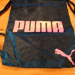 Puma Backpack, Drawstring Backpack, Reversible 