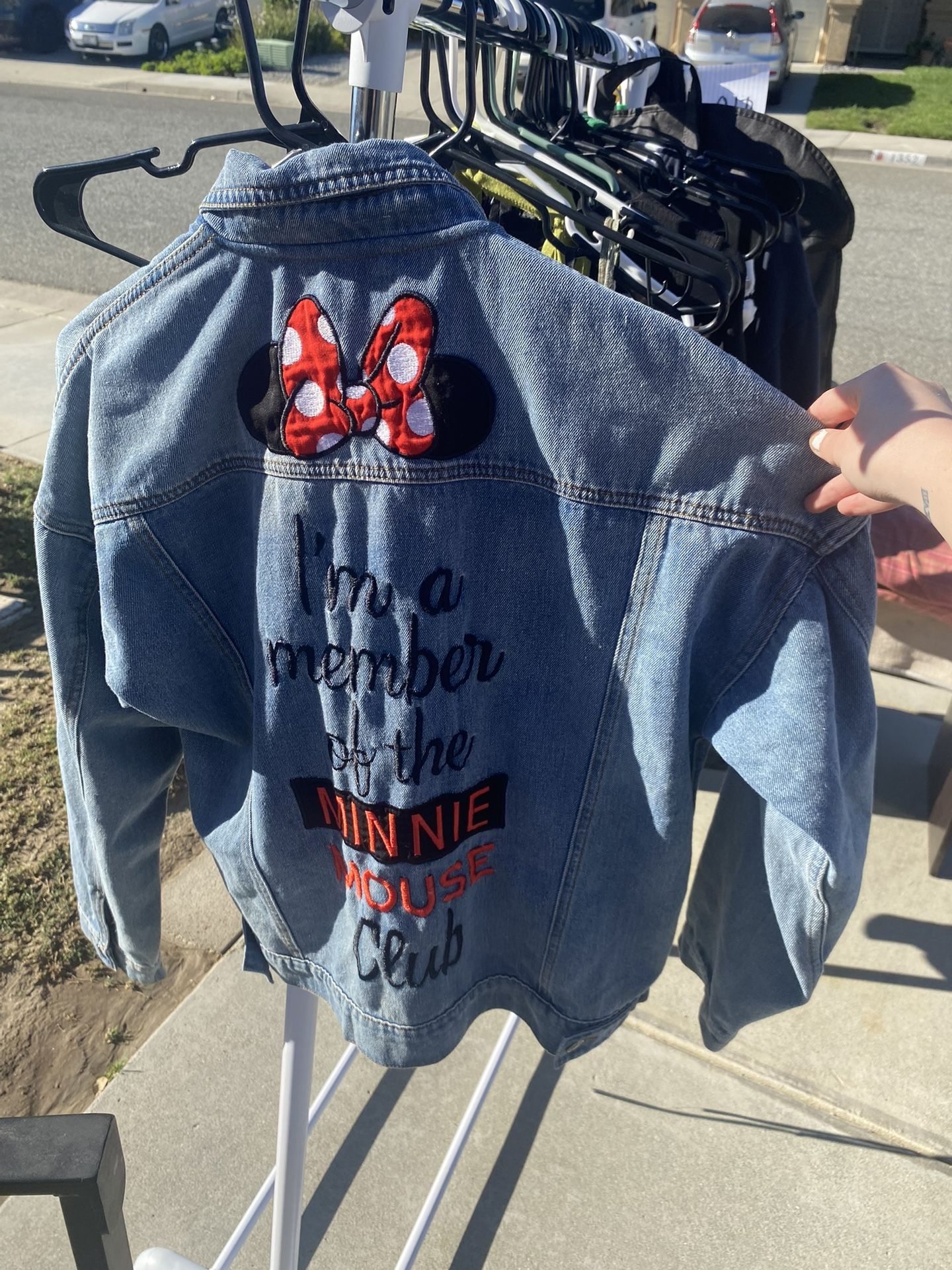 Denim Minnie Mouse Jacket
