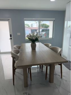Only the Dining Table  / Nueva Mesa de comedor adjustable