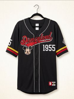 Disneyland 1955 Mickey Mouse Baseball Jersey