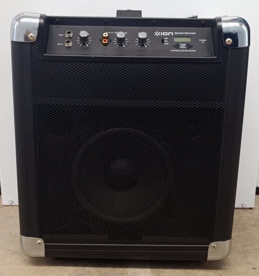 Ion Block Rocker Bluetooth Karaoke Speaker