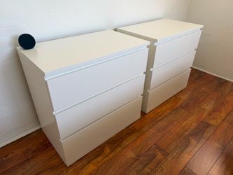 IKEA white drawers