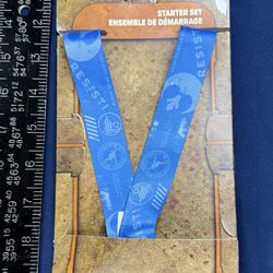 Disney Star Wars Galaxy’s Edge Resist Lanyard Starter Set No Pins