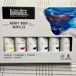 Liquitex Professional Heavy Body Acrylic (6pc) Classics