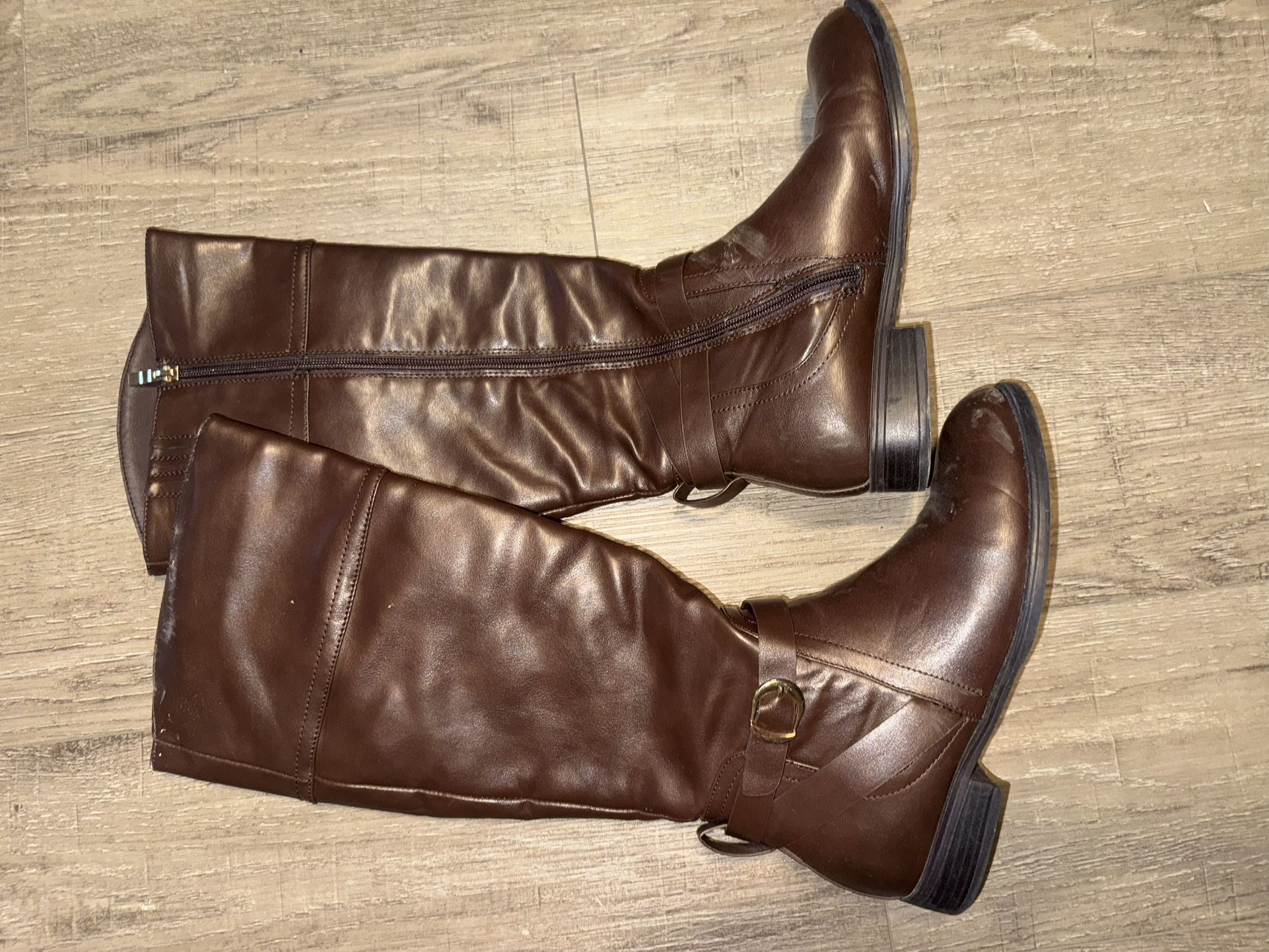 Brown Boots Size 8.5