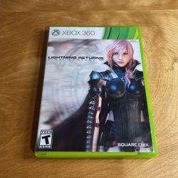 Xbox 360 Lightening Returns Final Fantasy XIII