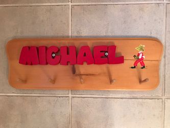 Michael Wall Clothes Rack 