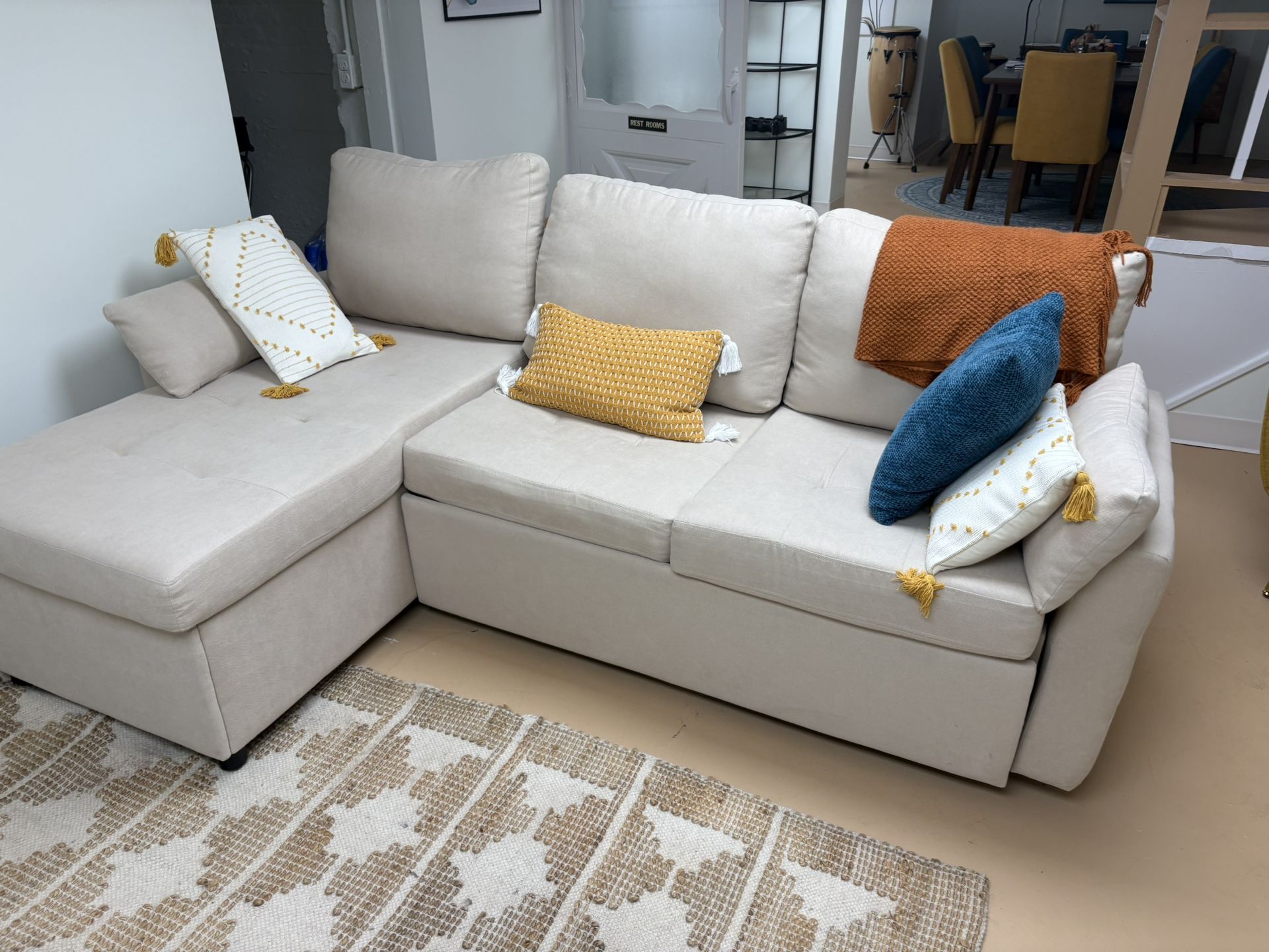 Queen Sofa Sleeper Section