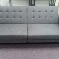 Gray Futon Couch 