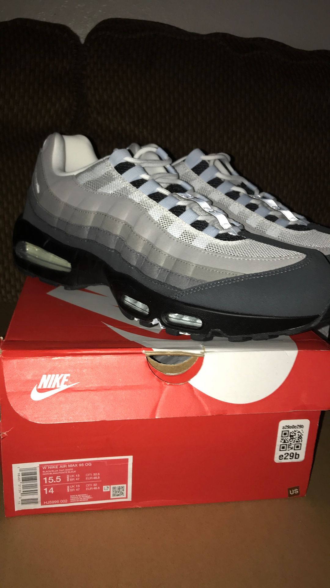 Nike AirMax 95 Og  (Brand New)Sz15.5