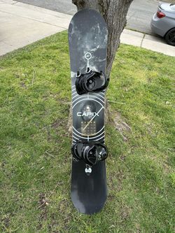 Capix Level Snowboard 159w w/ 5150 bindings 