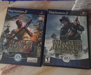PS2 games medal of honor