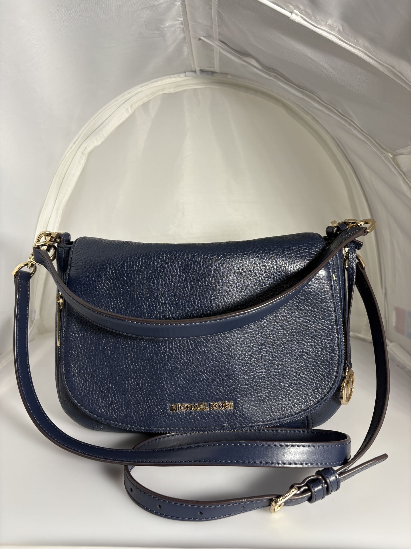 Michael Kors Bedford Medium Convertible Flap Shoulder Crossbody