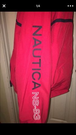 J men's vintage retro Nautica windbreaker jacket size XL