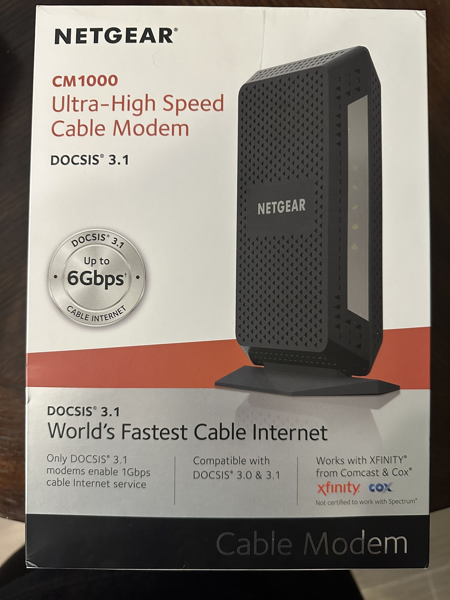 Netgear CM1000 Ultra High Speed Cable Modem