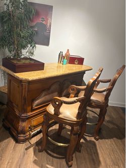 Marble top Bar *MOVING SALE*