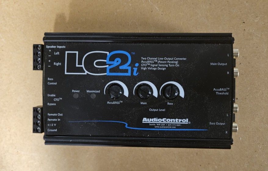 Audio Control LC2i