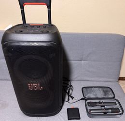 *** JBL PartyBox Stage 320 + EXTRA BATTERY + 2 JBL Wireless Mics ***