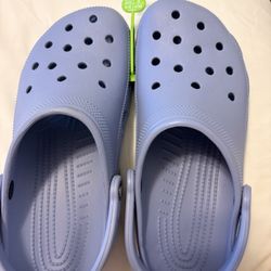 Purple Crocs