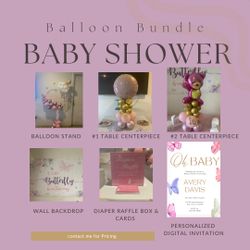 Baby Shower Party Package 