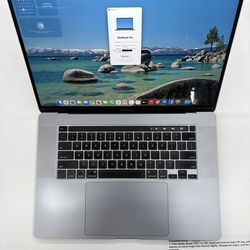 16” Macbook Pro (2019) 16gb ram 1tb ssd 8-core intel i9