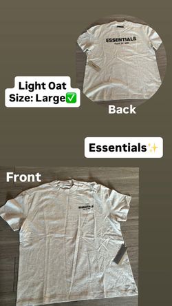 Essentials shirts & shorts