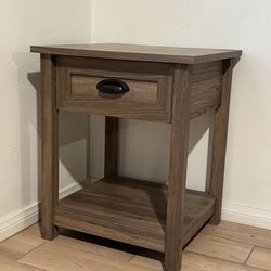 Luxury Wood Style Executive Side Table