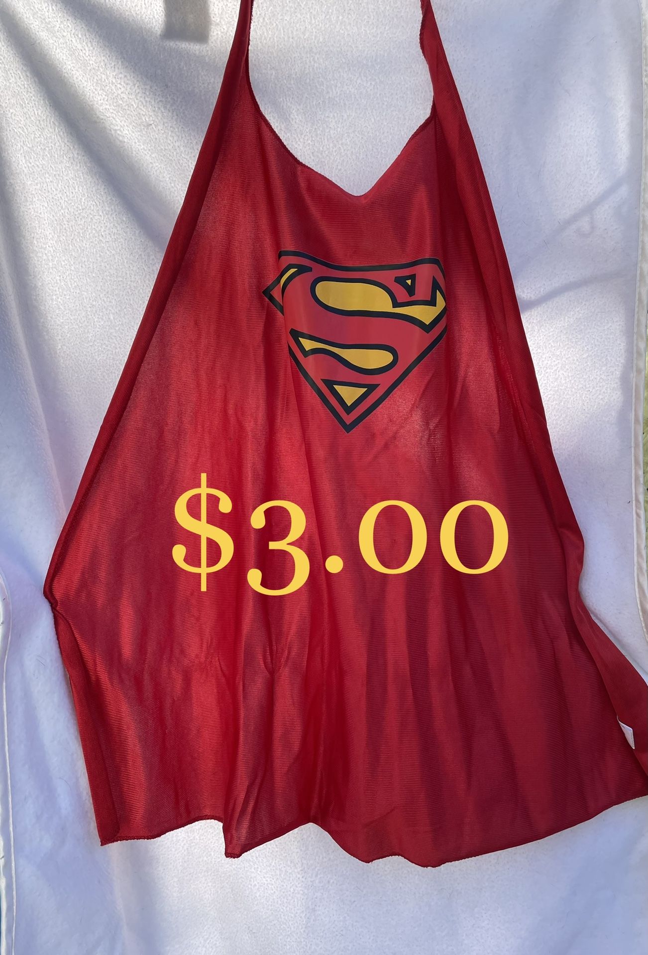 Supergirl Cape For Kids