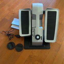 Cubii Pro Chrome - Silver (Most on demand under desk elliptical)