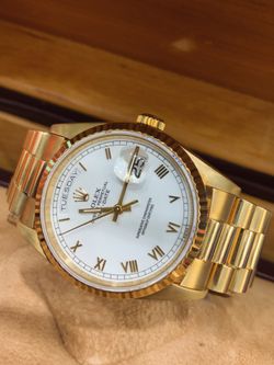 Rolex President 18k