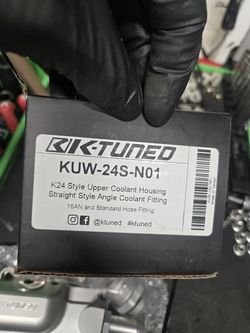 K20/ k24 ktuned water neck housing new in box clean parts