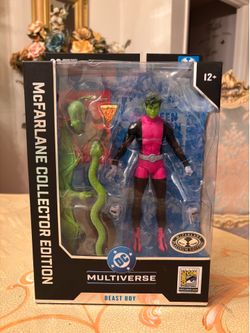 McFarlane Toys DC DC Multiverse Beast Boy Chase Platinum UCC Exclusive SDCC 2025