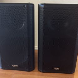 Qsc K12 Pair speakers 